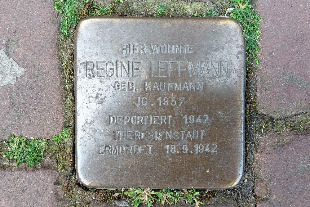Stolpersteine Hagsche Straße 10 #1