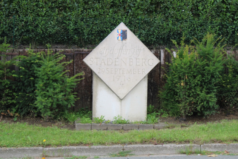 Naamsteen 23 - Eindoffensief Stadenberg 29 September 1918 #2