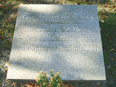Mass Grave Unknown War Victims Zentralfriedhof #1