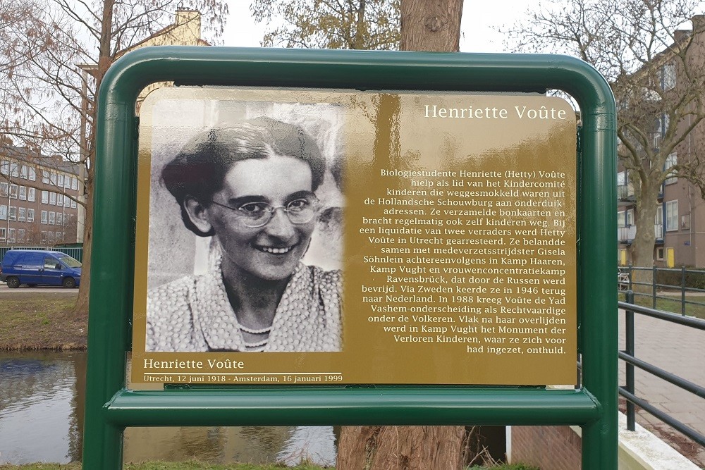 Herdenkingsborden Slotermeer Henriëtte Voûtebrug #1