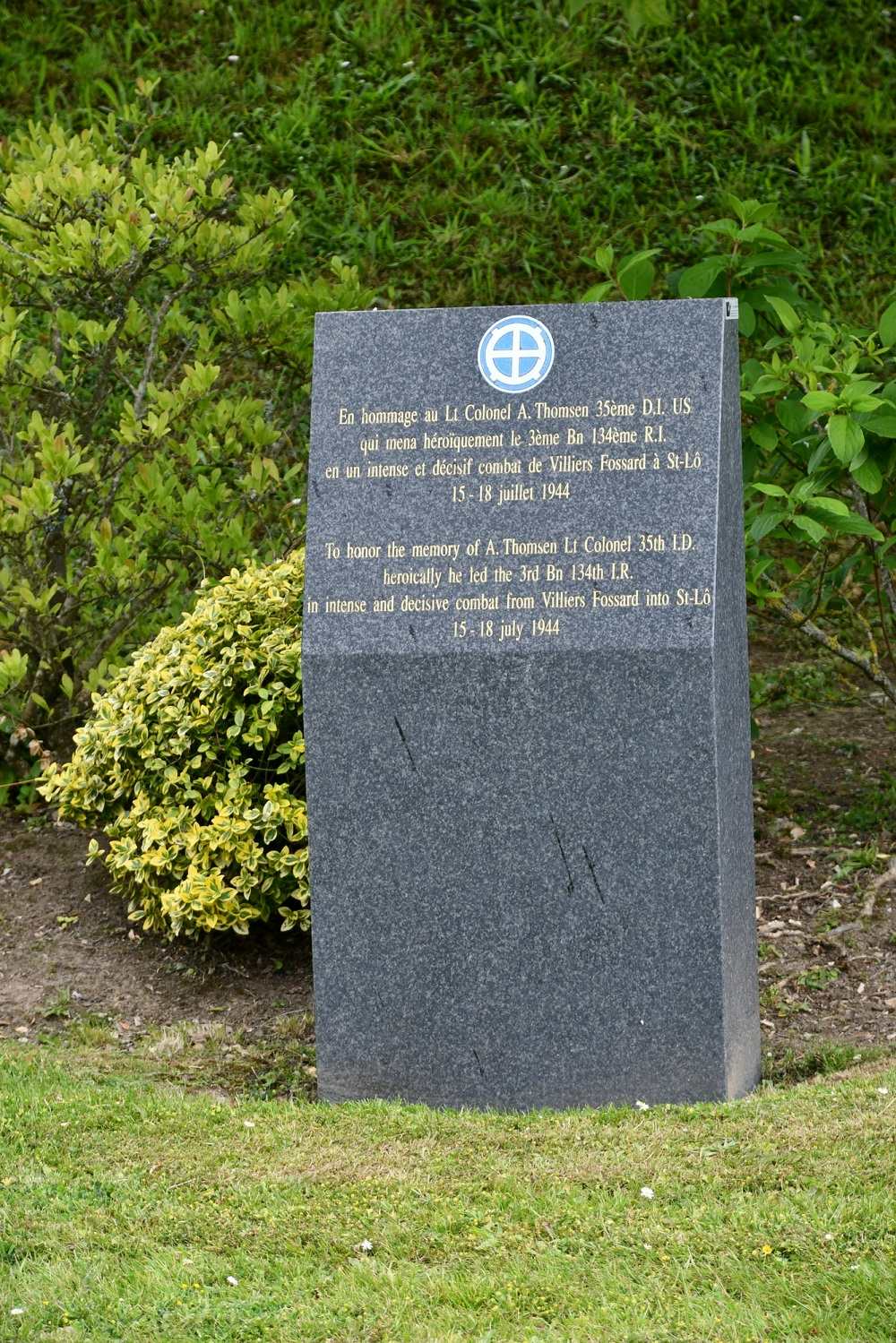 Lt. Colonel A. Thomsen Memorial #3