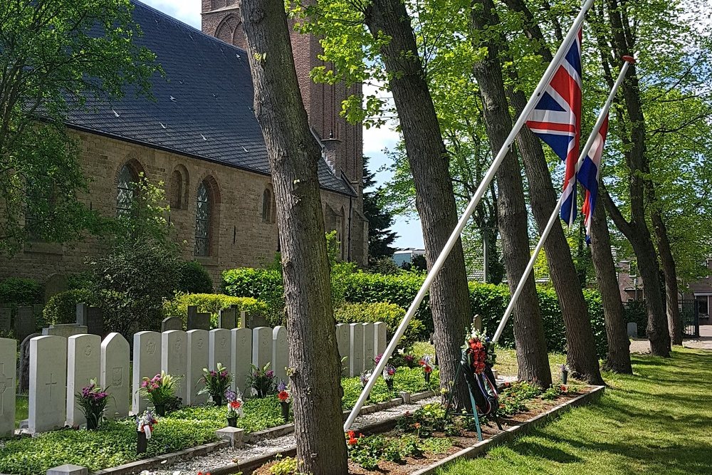 Oorlogsgraven van het Gemenebest Protestantse Begraafplaats Castricum