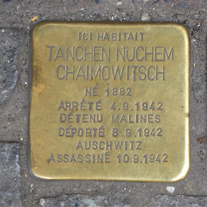 Stolperstein Blaesstraat 145 #2