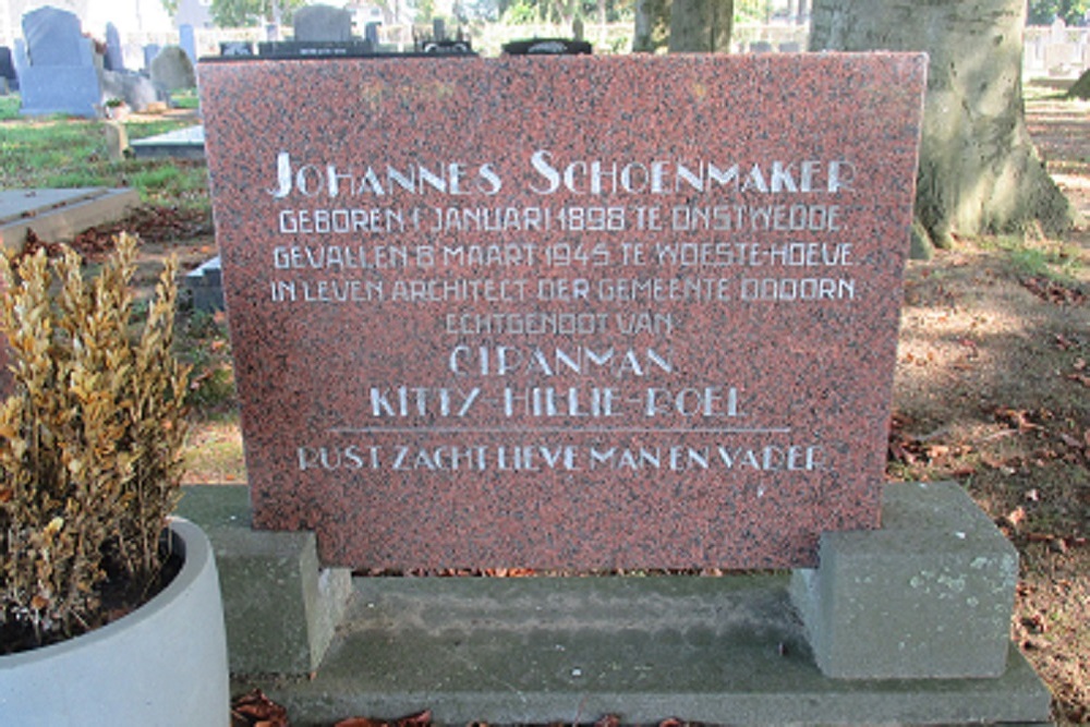 Dutch War Graves Municipal Cemetery Odoorn #3