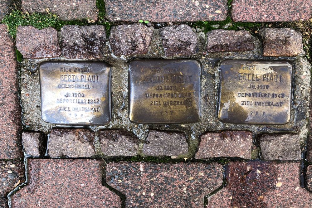 Stolpersteine Mittelweg 12