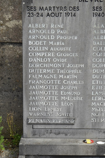Memorial Cemetery Bièvre #3