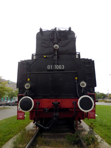 Monument Dampflok Locomotief 01 1063 #3