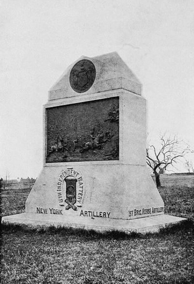 Monument 6th New York Independent Battery Artillery 