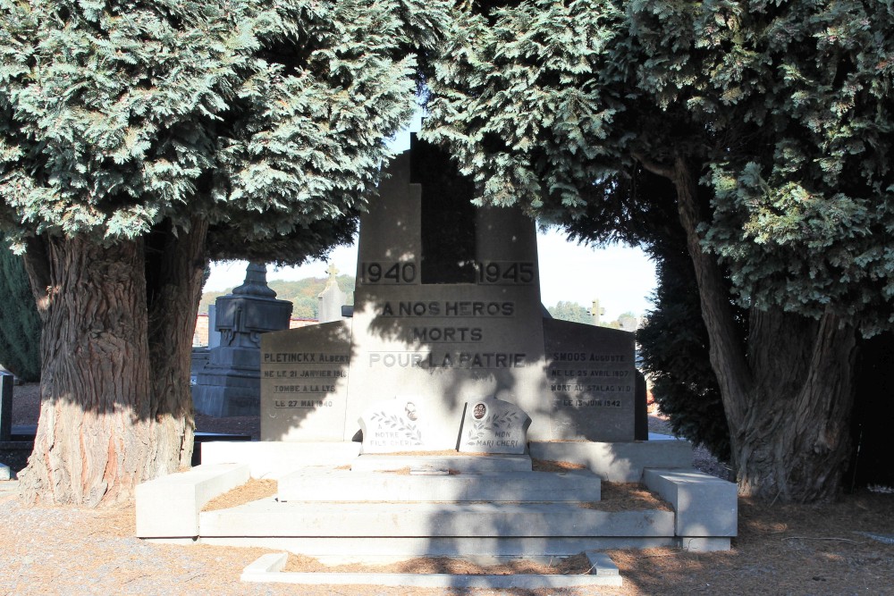Monument Tweede Wereldoorlog Ronquières	 #1