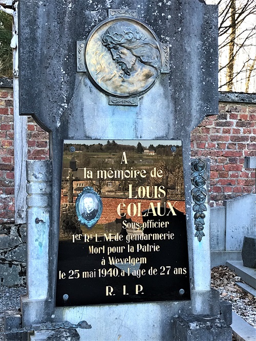 Belgian War Grave Malvoisin #2