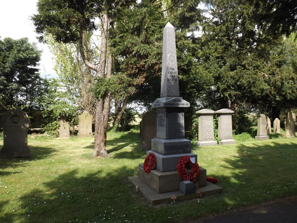 Oorlogsmonument East Cowick