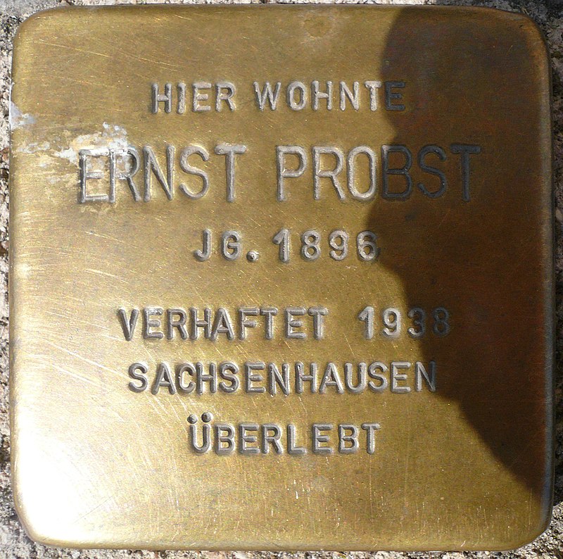 Stolperstein Groe Strae 30 #1