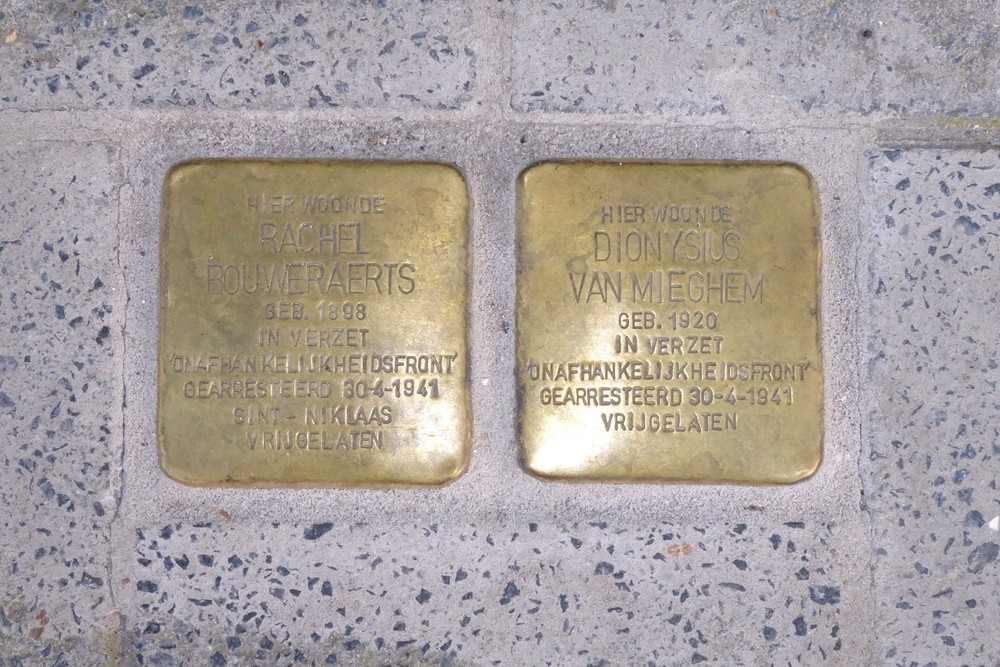 Stumbling Stones Verbindingsstraat 31
