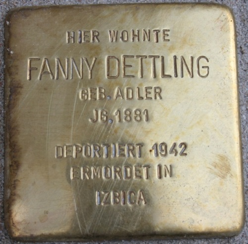 Stumbling Stone Imberstraße 3 #1