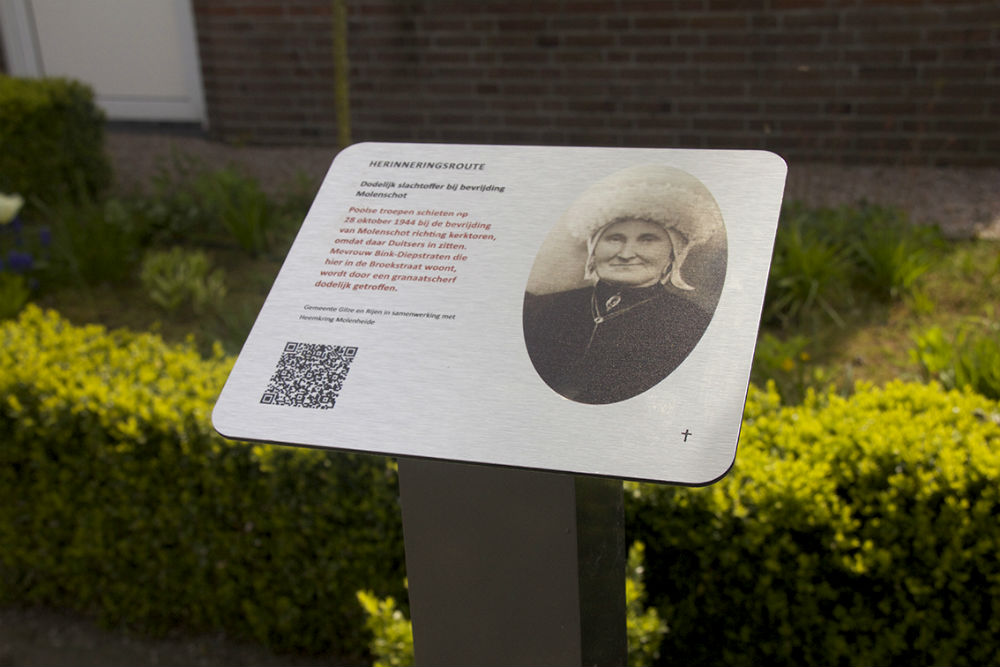 Herinneringsroute Tweede Wereldoorlog Dodelijk Slachtoffer Bevrijding in Molenschot #2