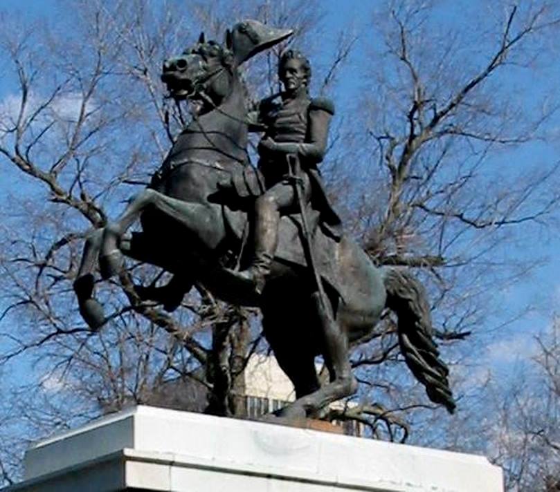 Equistrian Statue of Brevet Major General Andrew Jackson