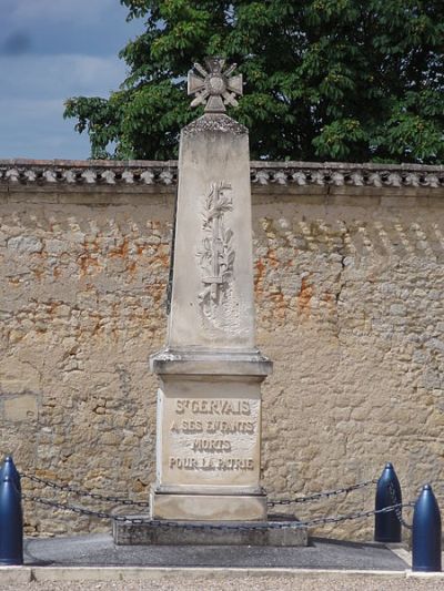 Oorlogsmonument Saint-Gervais #1