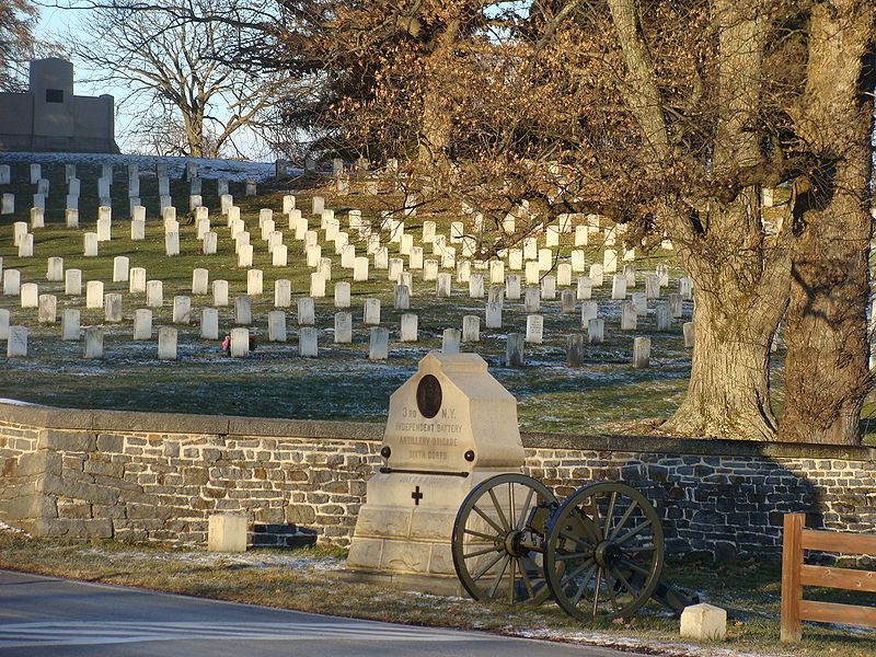 Monument 3rd New York Independent Battery Artillery 