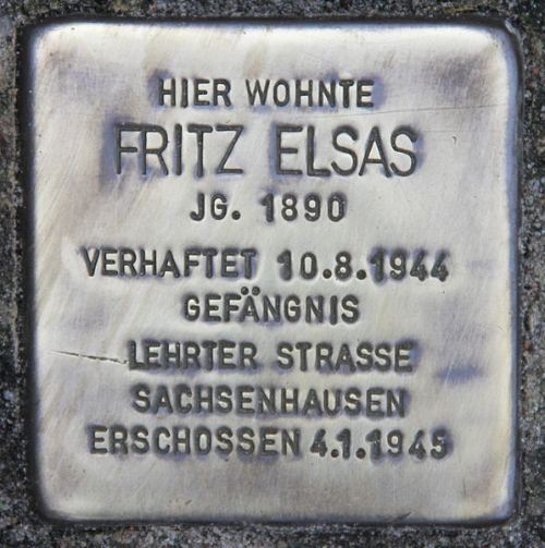 Stolperstein Patschkauer Weg 41 #1