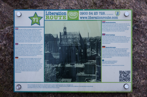 Liberation Route Marker 071: Allied bombings #2