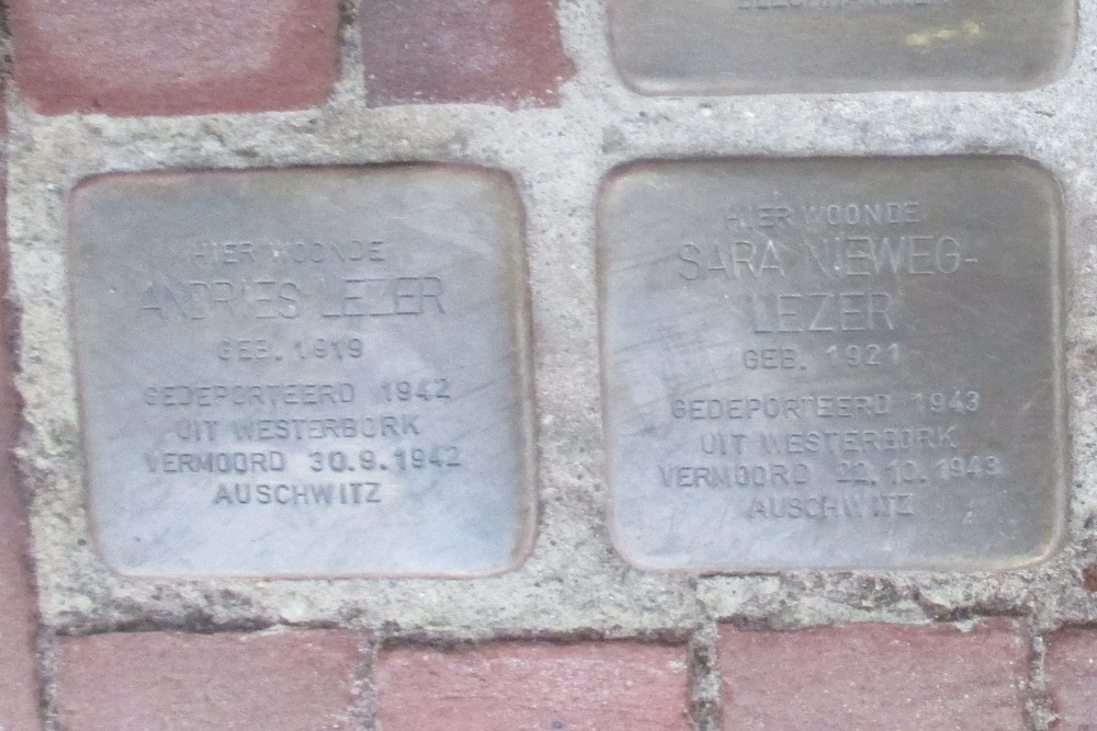 Stolpersteine Rolderstraat 23 #3