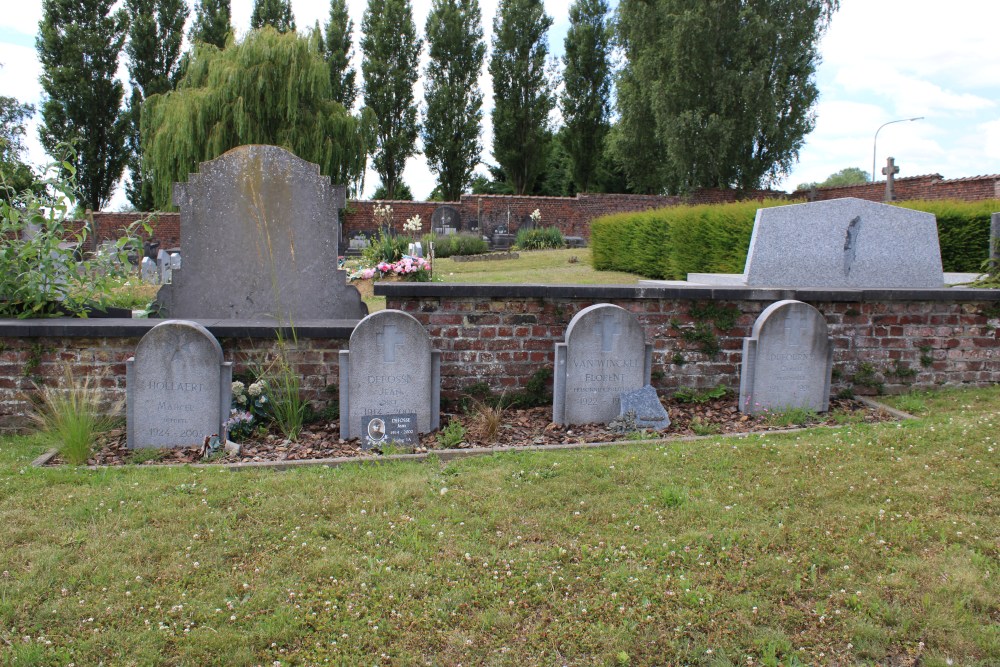 Belgian Graves Veterans Ghislage