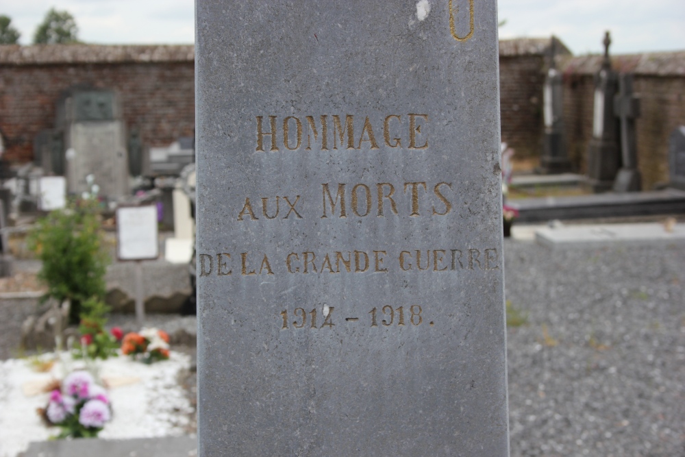 Monument Eerste Wereldoorlog Autre-Eglise #2