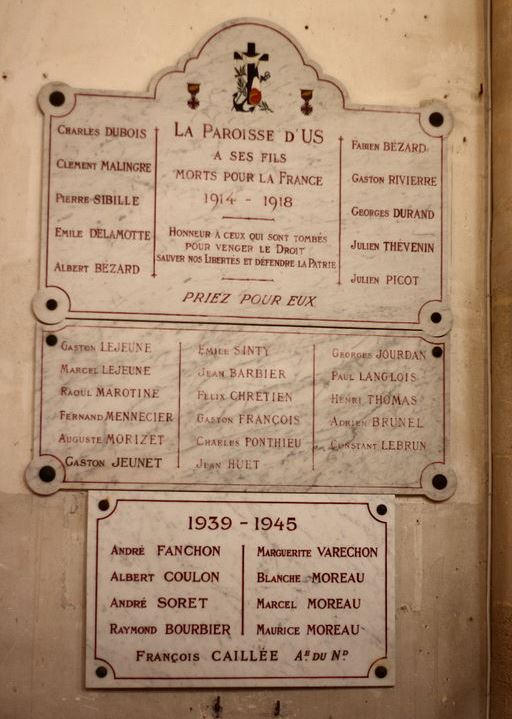 War I Memorial Parish of Us #1