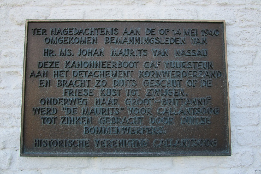 Memorial HR. MS. Johan Maurits van Nassau Churchyard Callantsoog #1