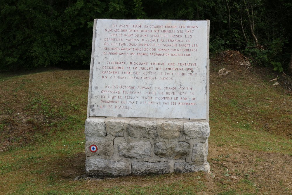 Memorial Ruins Chapelle Ste Fine #2