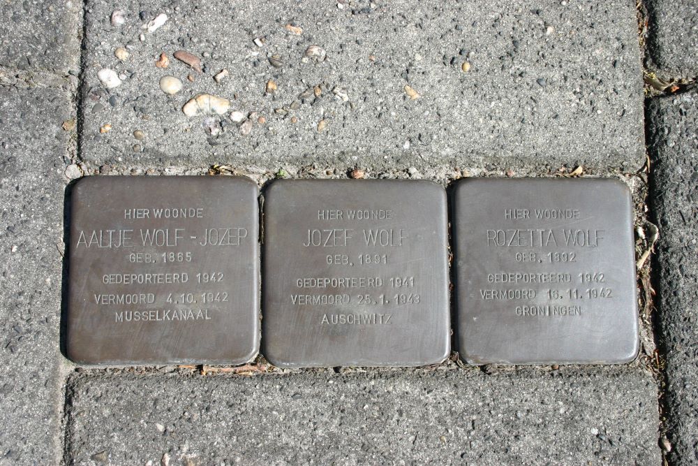 Stolpersteine Schoolstraat 155a #1