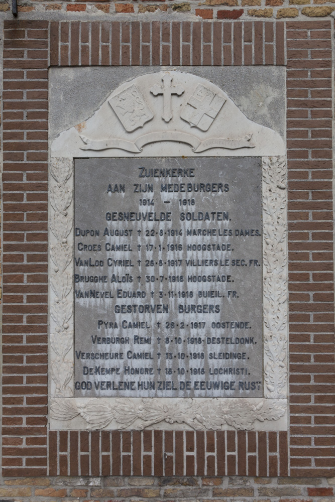 War Memorial Zuienkerke #2