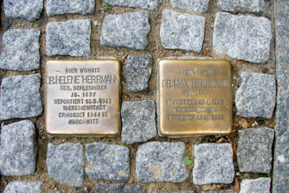 Stolpersteine Augsburger Strae 42 #1