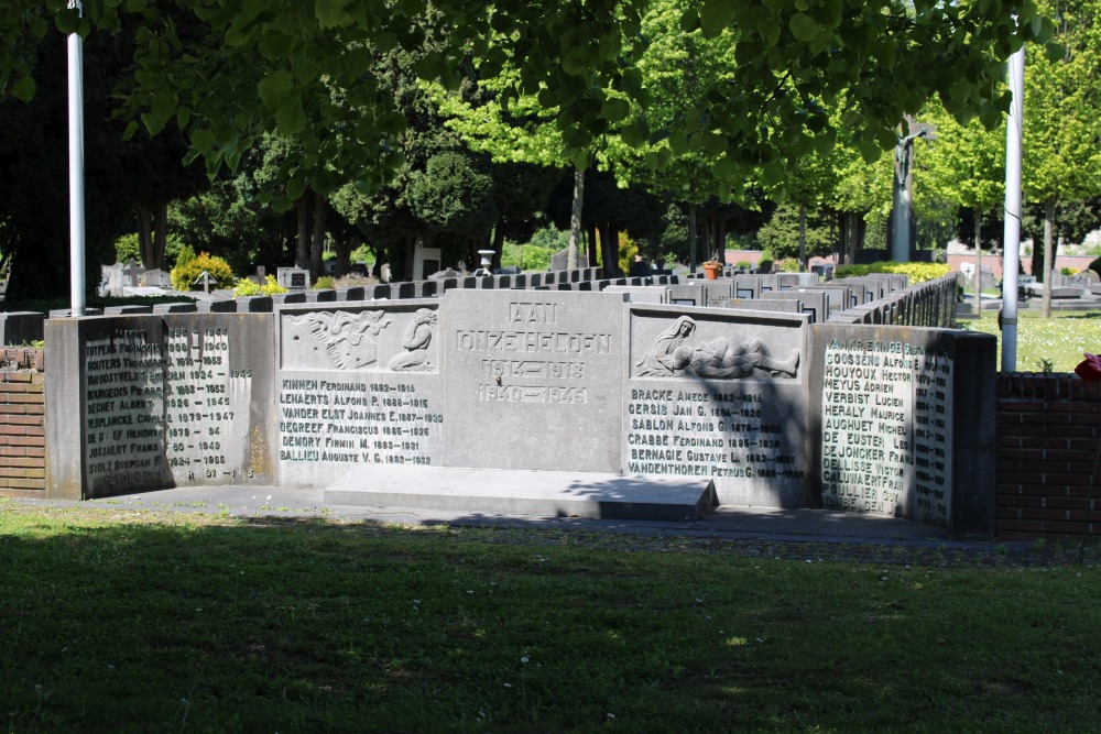 Oorlogsmonument Begraafplaats Kraainem