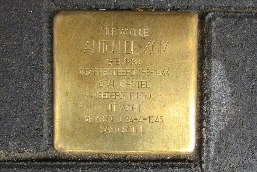 Stolperstein Johannes Camphuijsstraat 298 #1