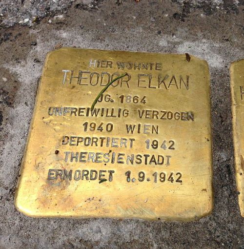 Stolpersteine Schweizer Straße 35 #3