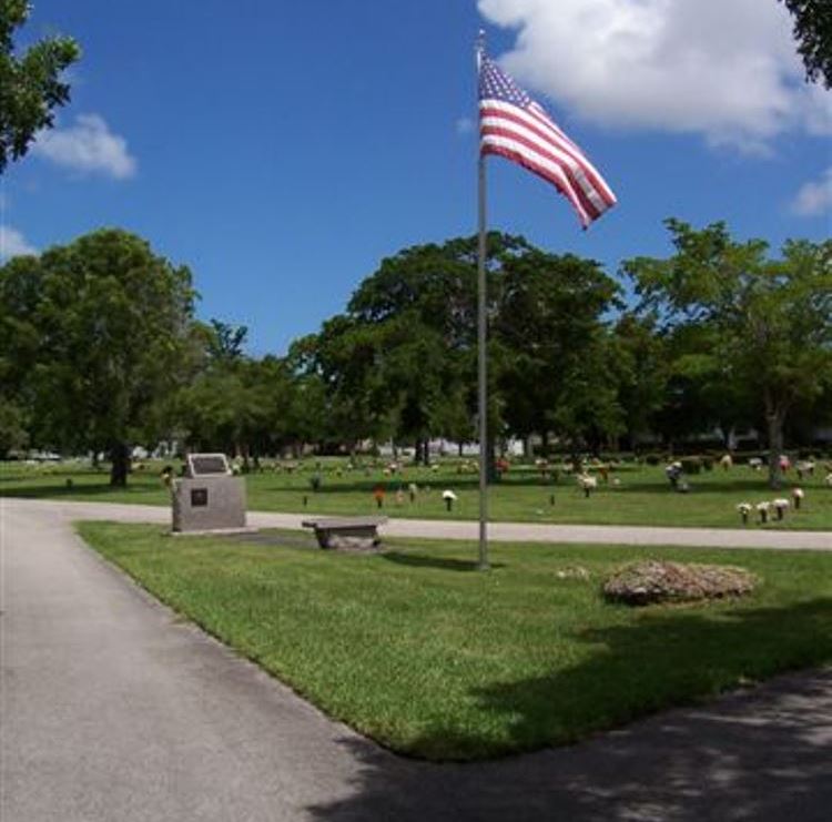 Amerikaanse Oorlogsgraven Palms Woodlawn Cemetery