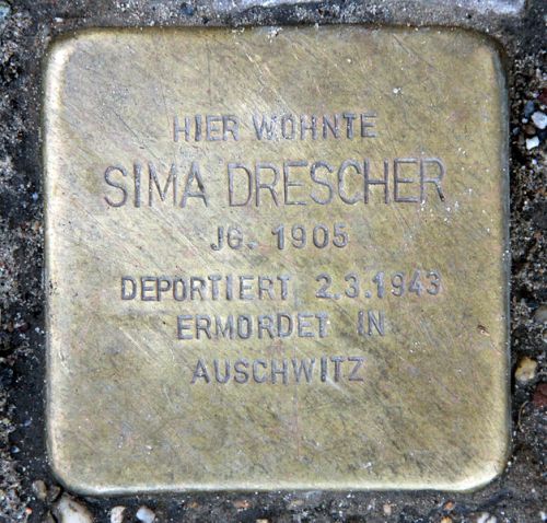 Stumbling Stones Gervinusstraße 17 #4