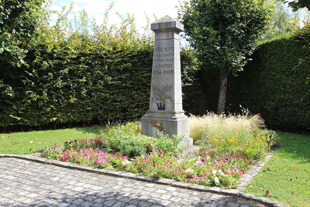 Monument Eerste Wereldoorlog Orcemont #1