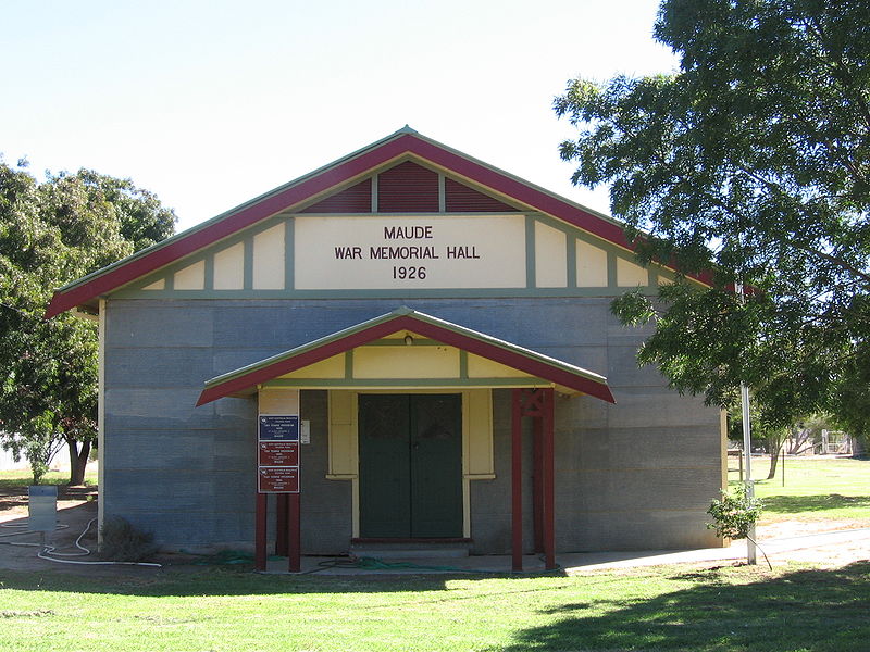 War Memorial Hall Maude #1