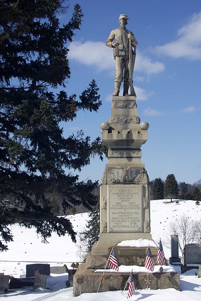 Monument Amerikaanse Burgeroorlog Greenwood Cemetery #1