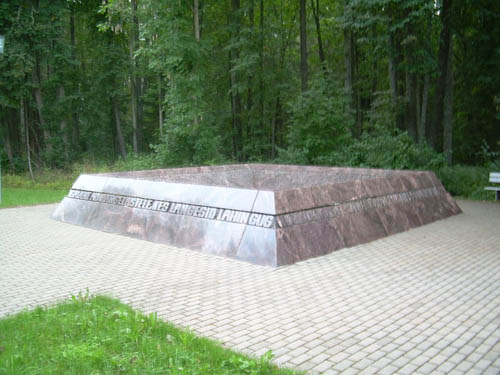 Mass Grave Soviet Soldiers Jõgeveste