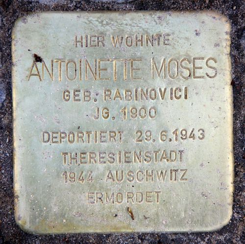 Stolpersteine Storkwinkel 8 #2