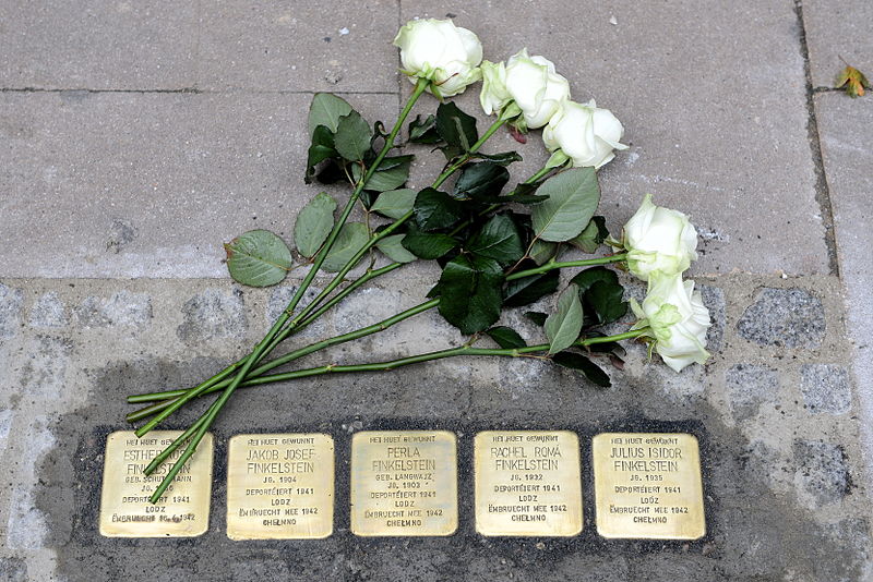 Stolpersteine 33 Rue mile Mark #1