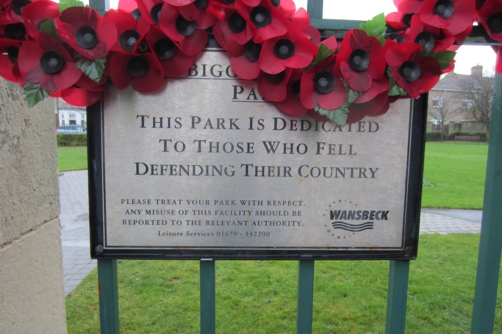 War Memorial Newbiggin-by-the-Sea #5