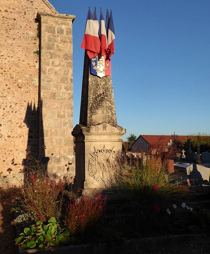 Oorlogsmonument Poisvilliers