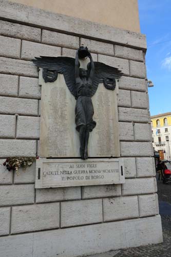 Monument voor de Gevallen van Borgo Rome #5