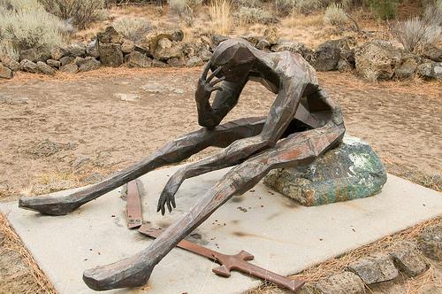 Veterans Living Memorial Sculpture Garden #1