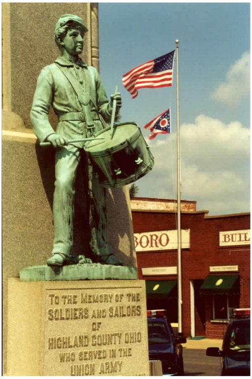 Monument Amerikaanse Burgeroorlog Highland County #1