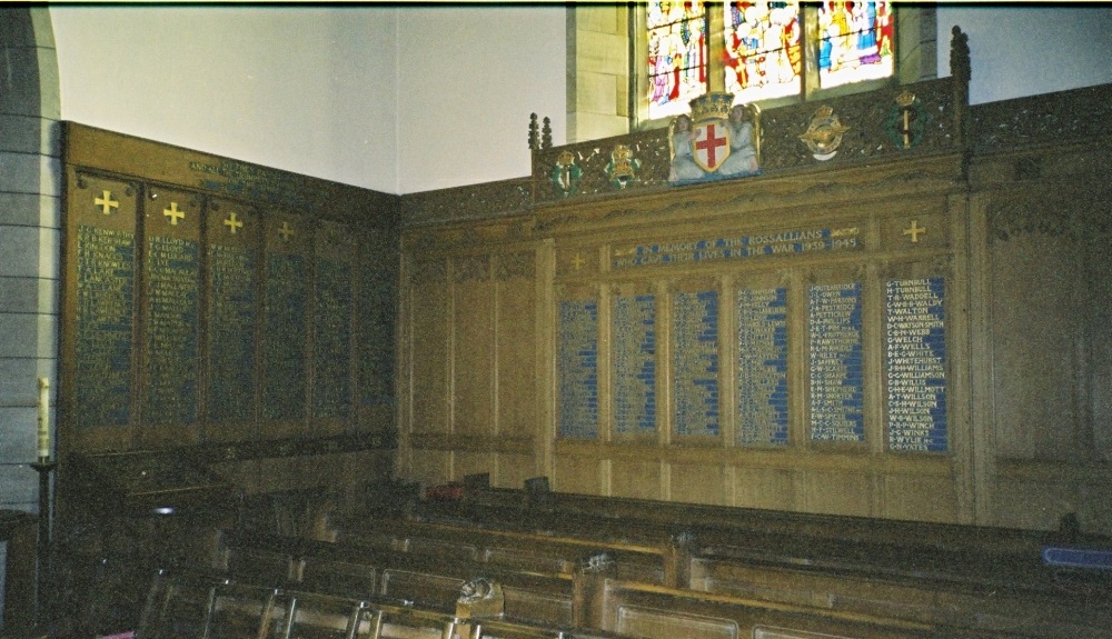 Herdenkingskapel Rossall School